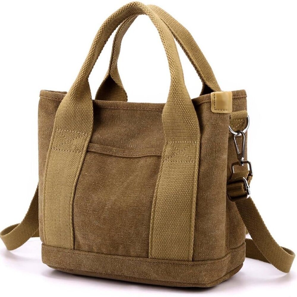 Canvas Messenger bags for women,Tote Crossbody Shoulder Bag Satchel Purse
